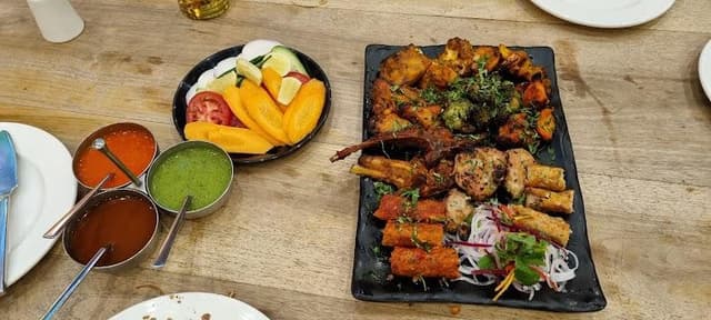 Veg Tandoori Platter