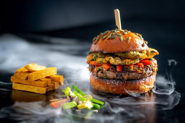 Za'atar Beef Burger