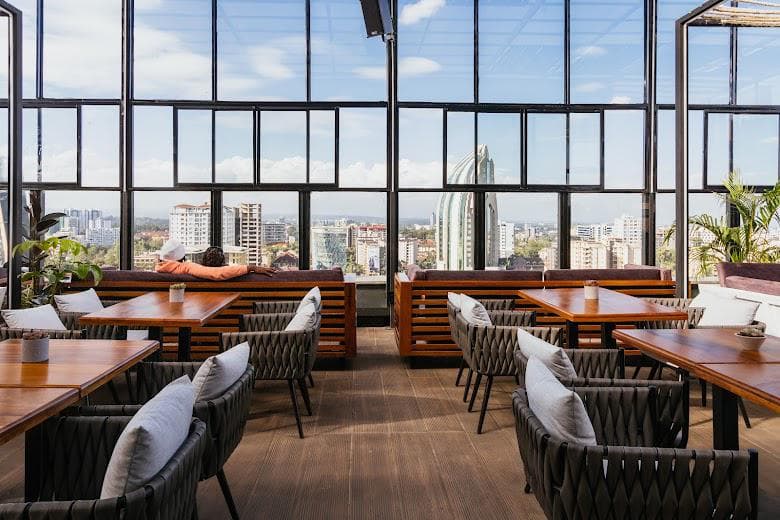 2. The Location Rooftop – Kilimani