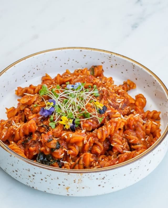 Cream Infused Fusili Arrabiata