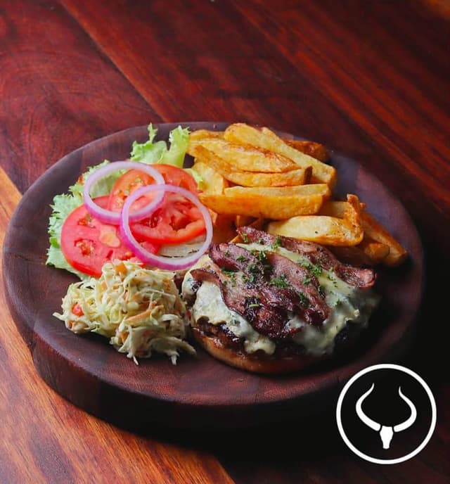 Bacon Blue Cheese Burger