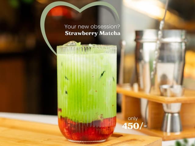 Strawberry Matcha