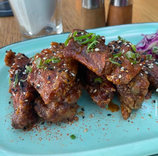 Sweet Mustard Chicken Wings