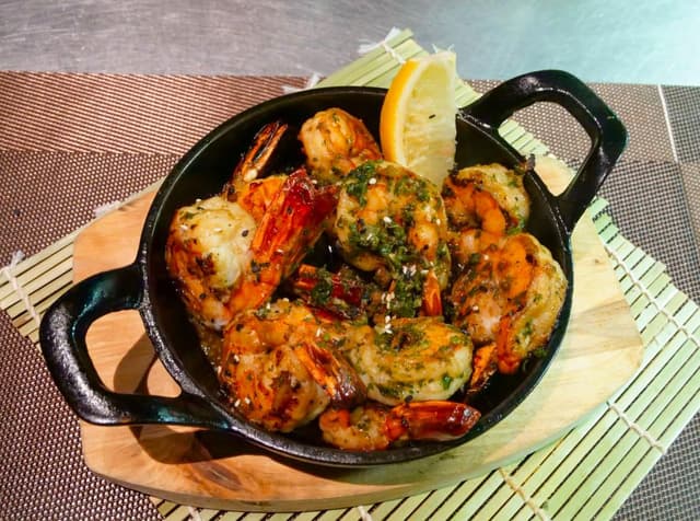 Garlic Butter King Prawns