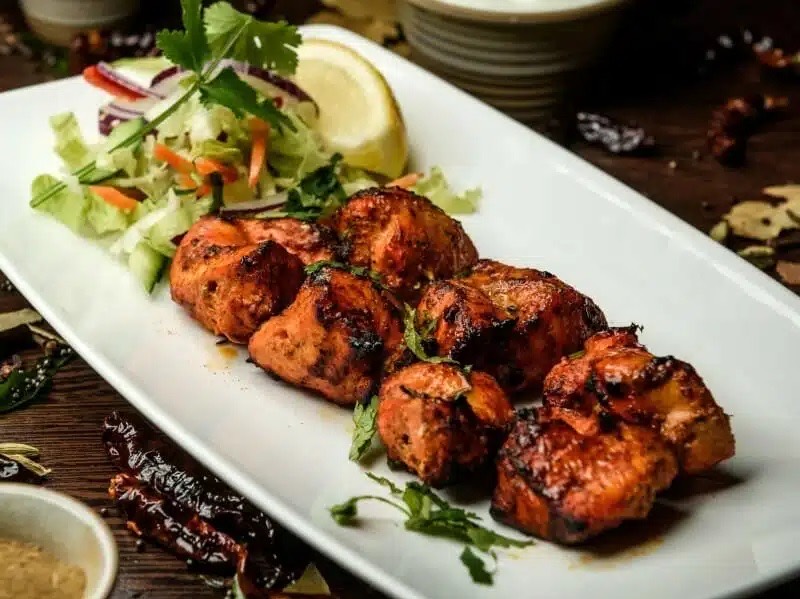 Chicken tikka at Barbeque Nation
