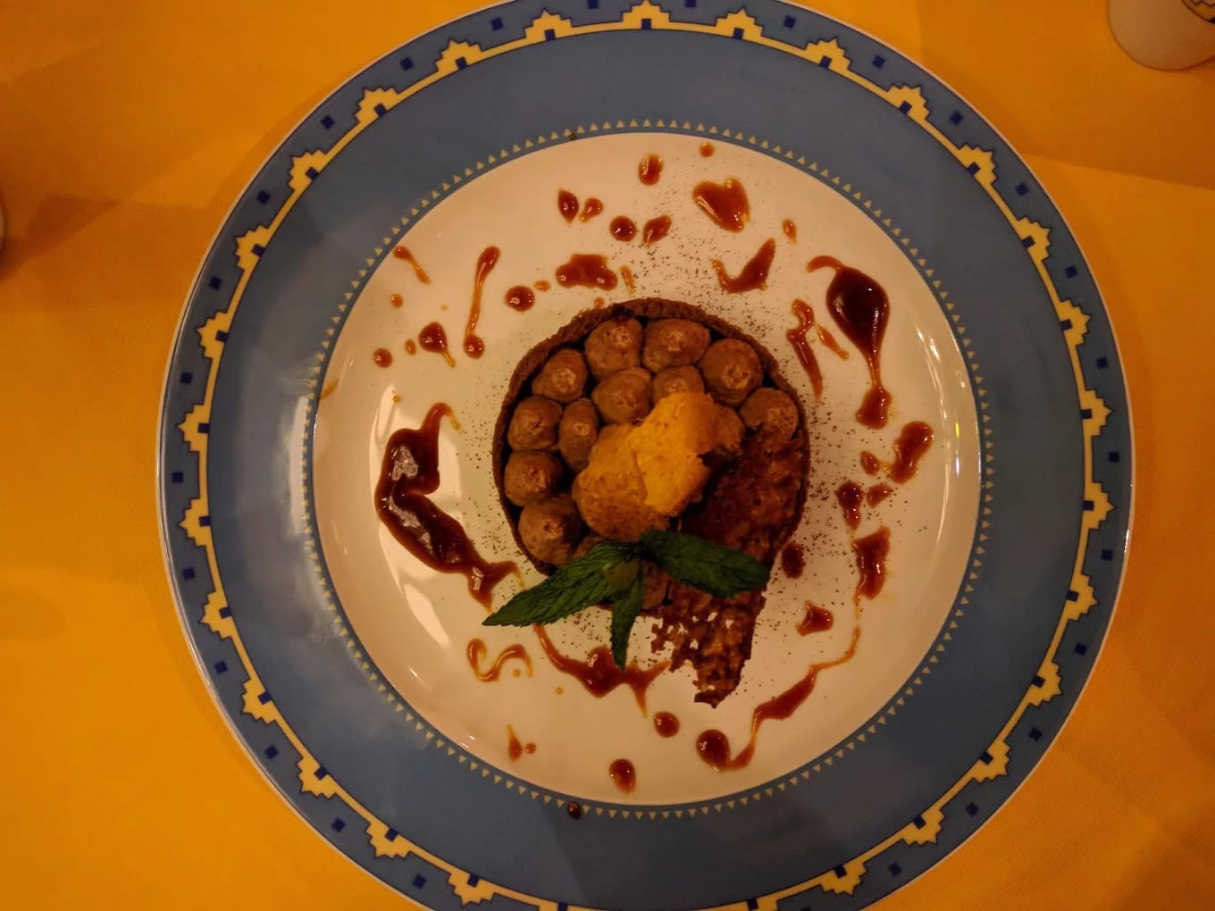 Café Maghreb plated starter