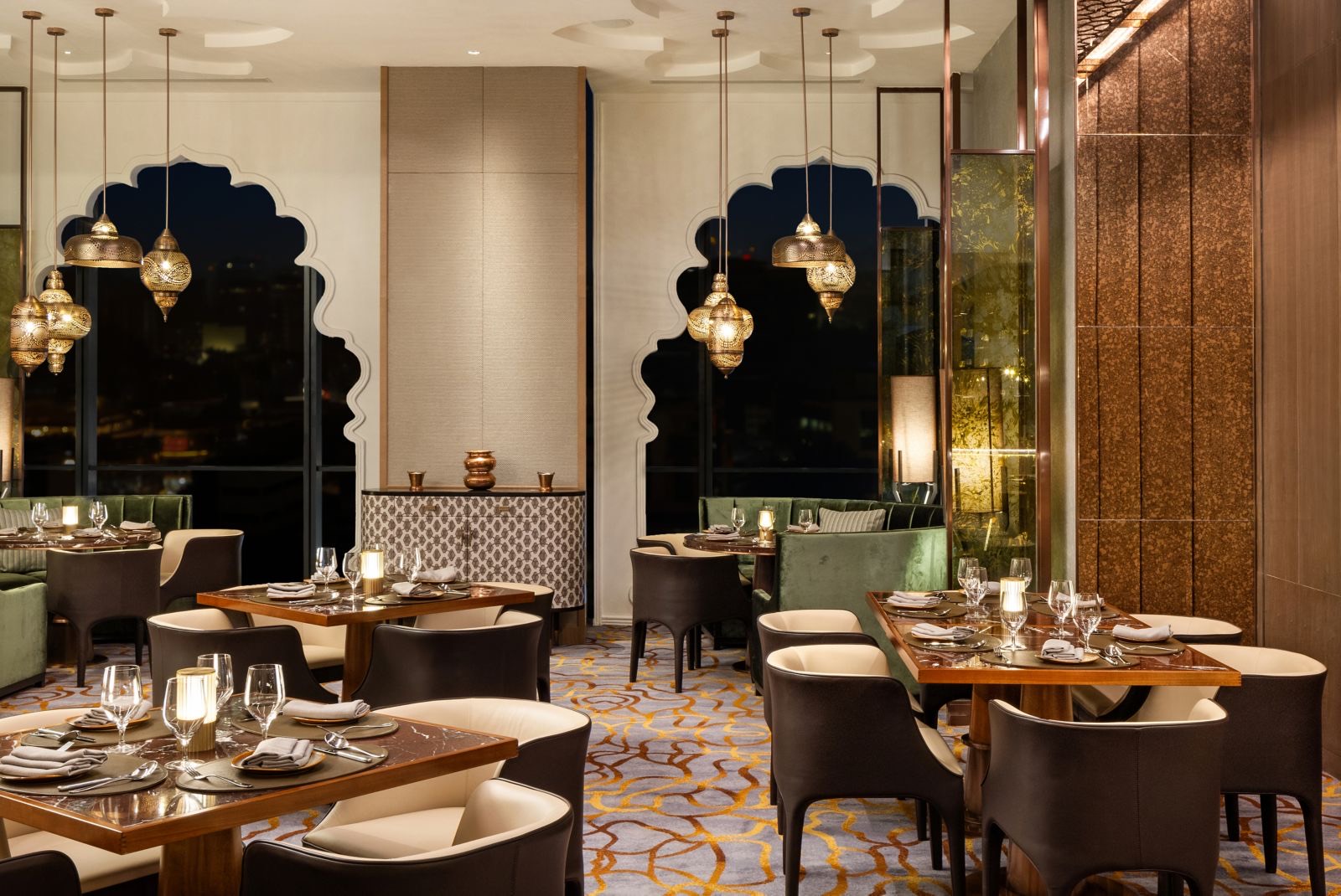 Mughal dining room at JW Marriott Nairobi