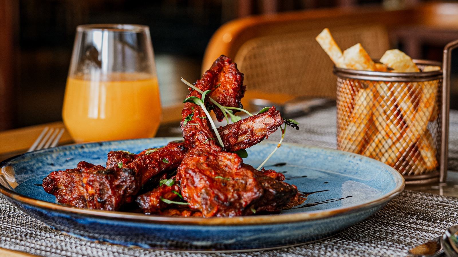 A signature dish at The Peacock Restaurant & Bar