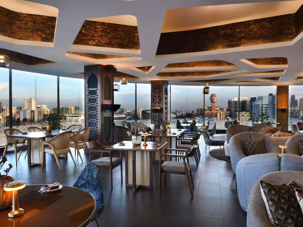 Trunk & Tandoor rooftop lounge